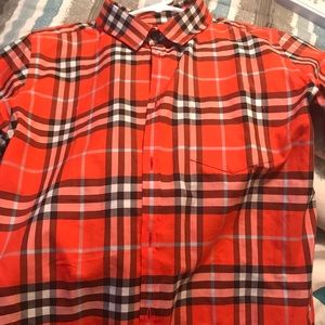 14y Burberry button down (real)